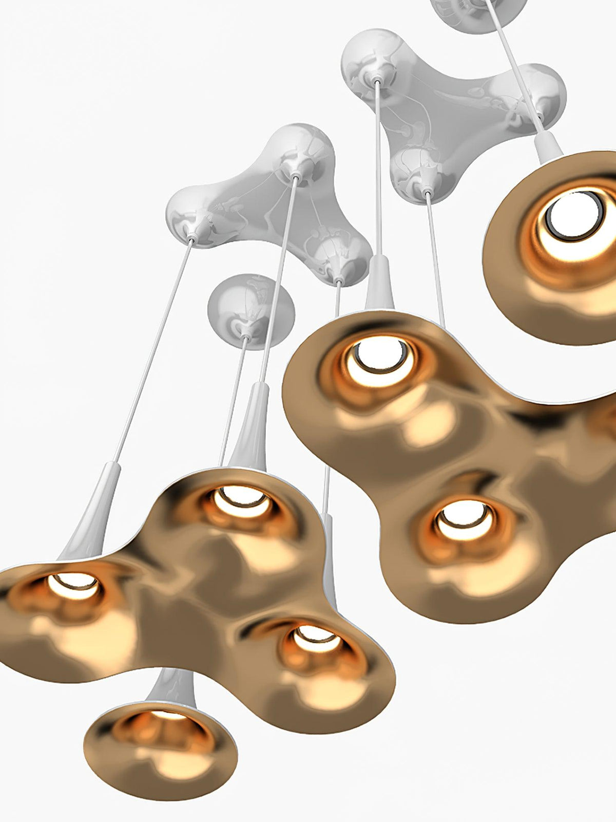 Rominex hanglamp acryl trompetvormig hedendaags