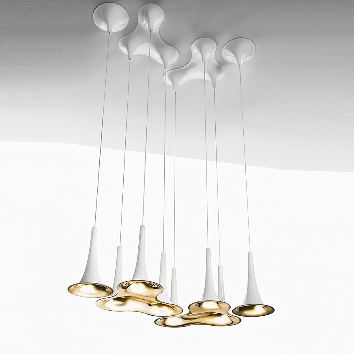 Rominex hanglamp acryl trompetvormig hedendaags