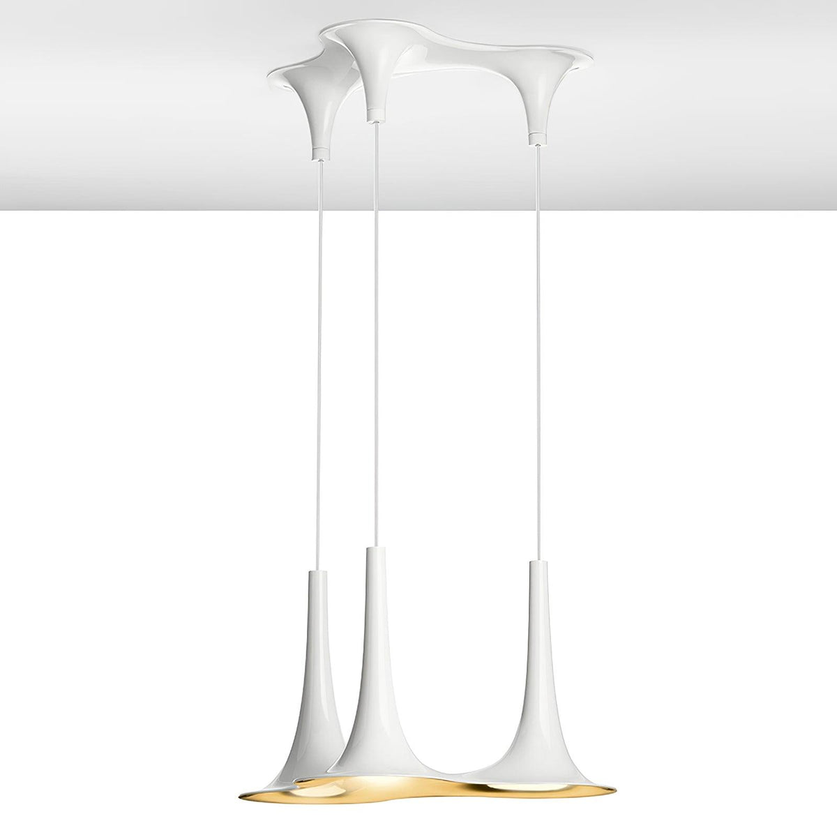 Rominex hanglamp acryl trompetvormig hedendaags