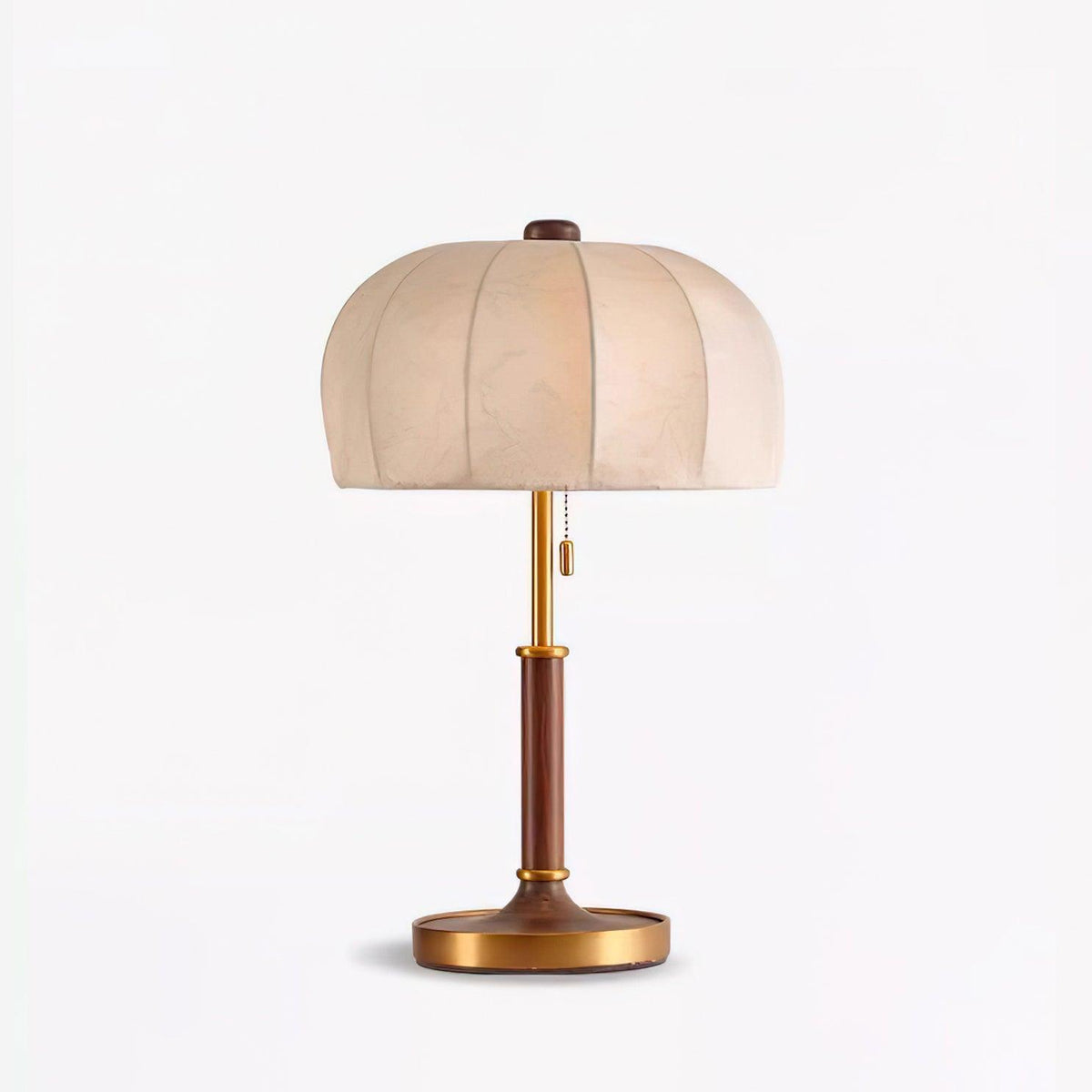 Nalemu Houten Stoffen Retro tafellamp