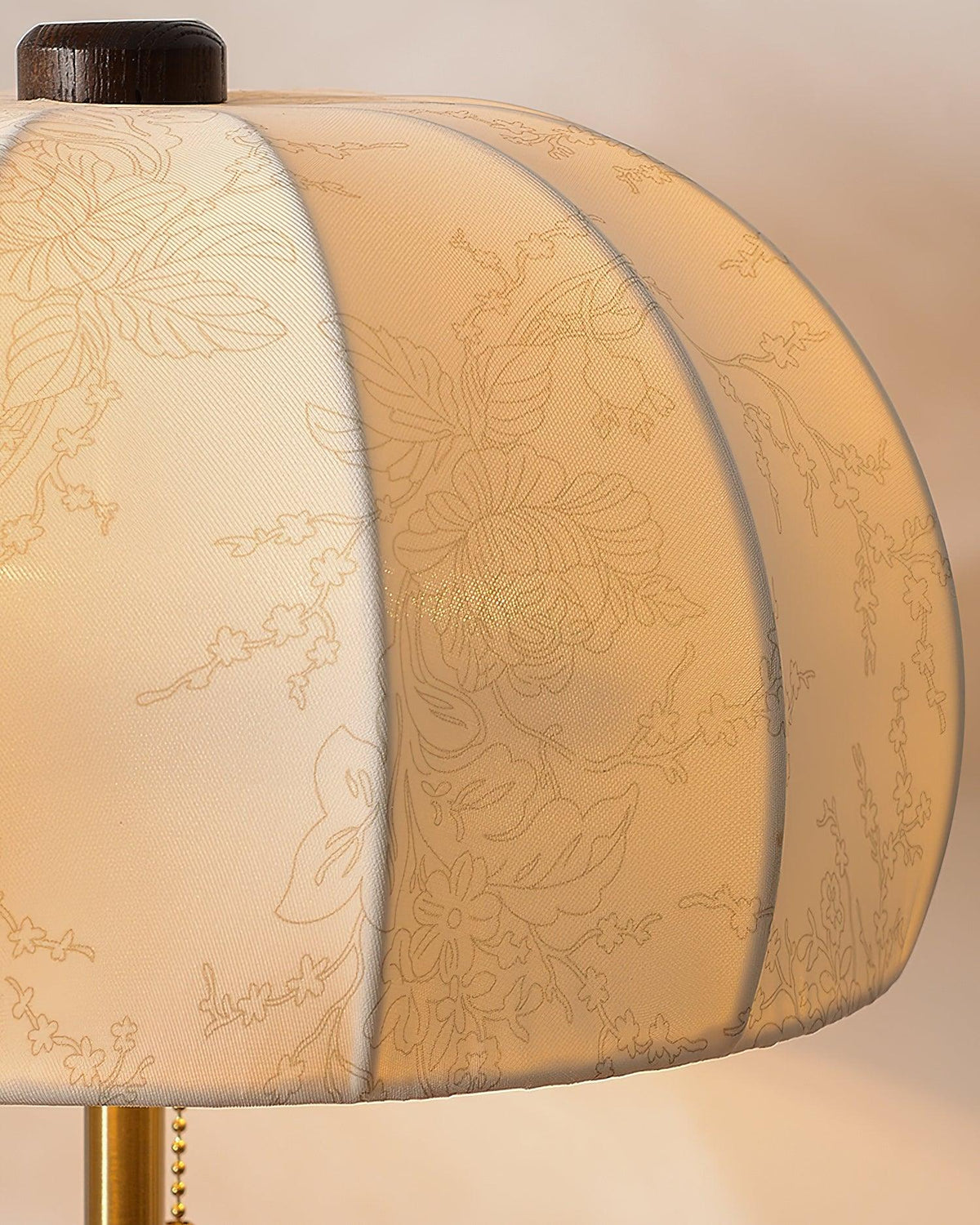 Nalemu Houten Stoffen Retro tafellamp