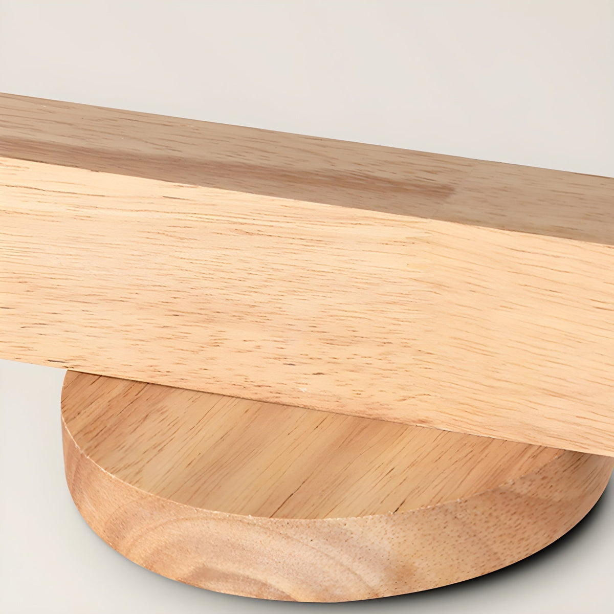 Rinaniella plafondlamp natuurlijke houten balk met spotverlichting