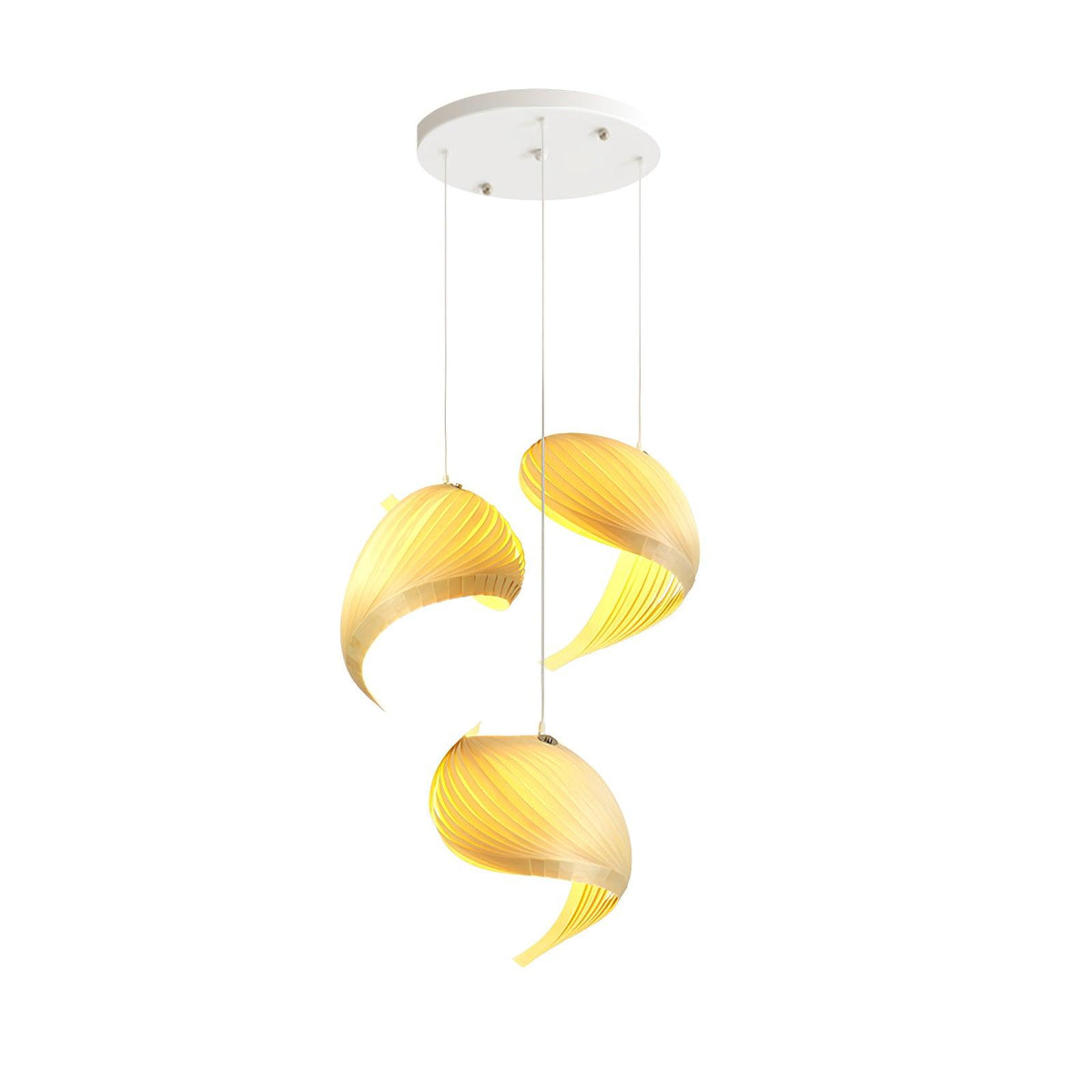 Loe Postmodern Luxe Houten hanglamp
