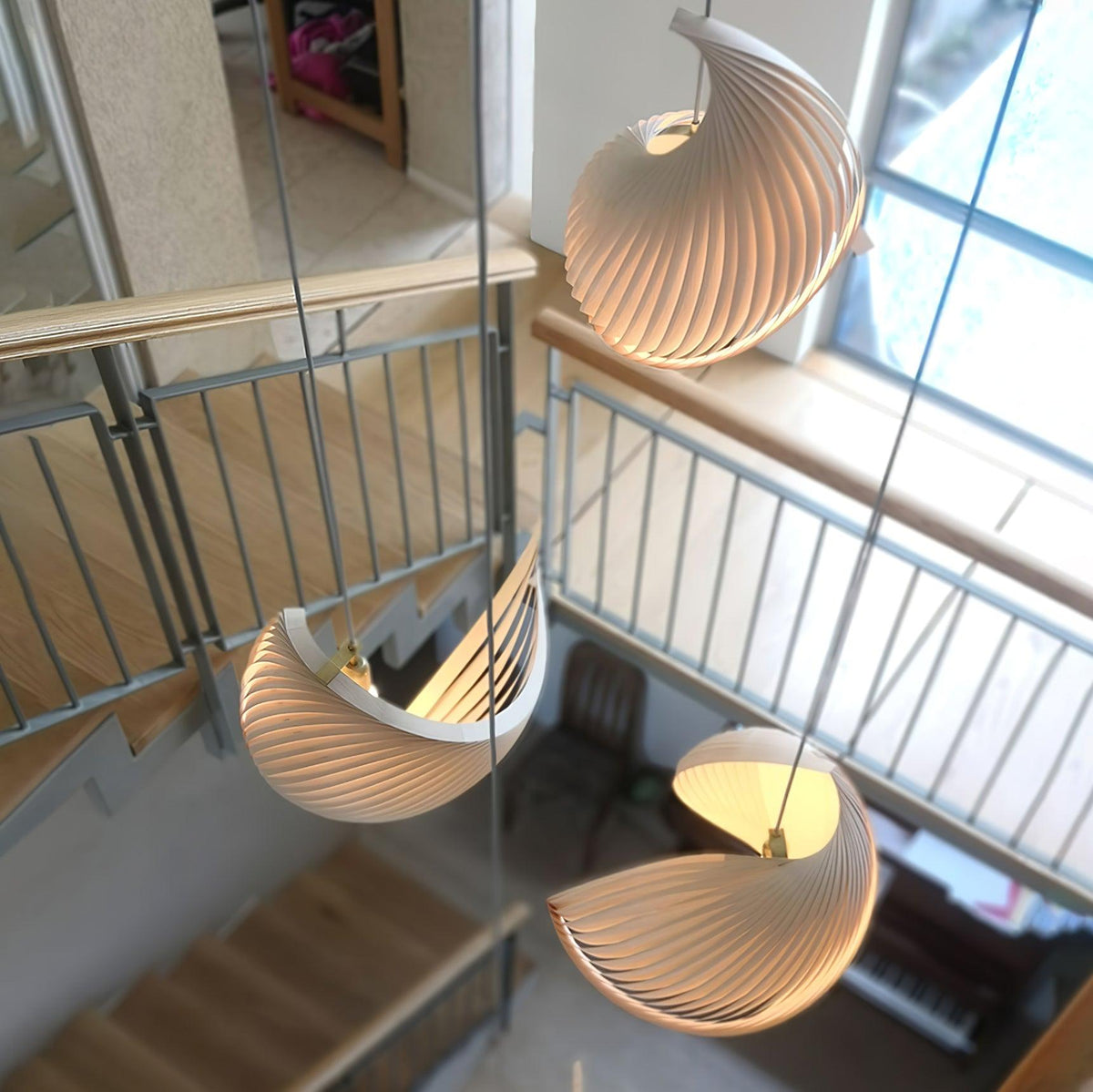 Loe Postmodern Luxe Houten hanglamp