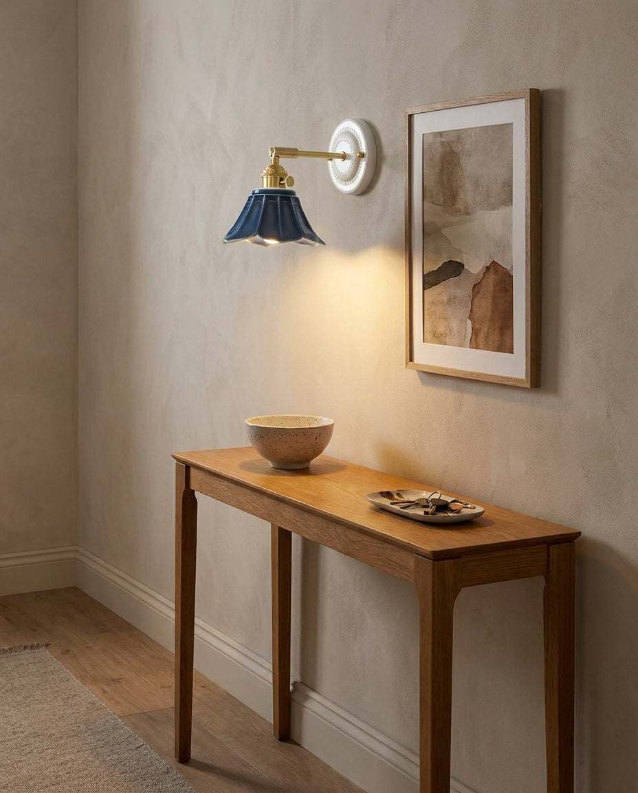 Navy wandlamp