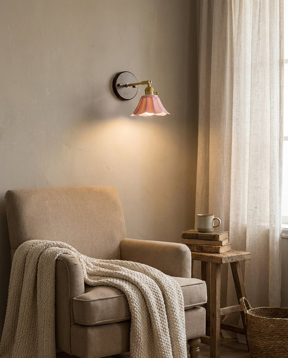 Navy wandlamp