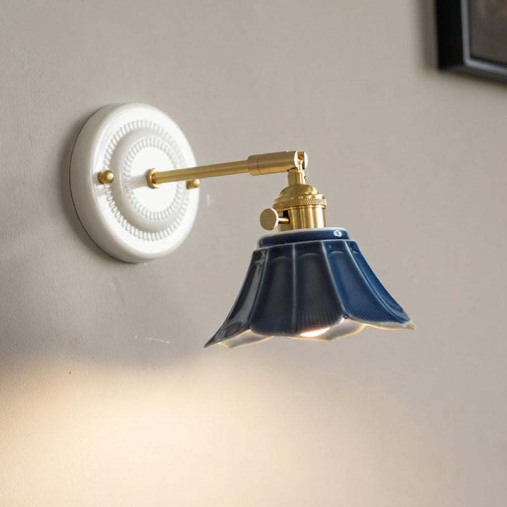 Navy wandlamp