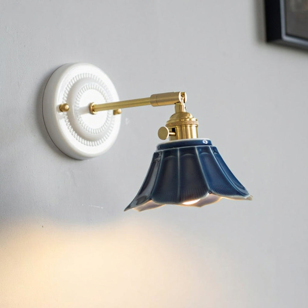 Navy wandlamp