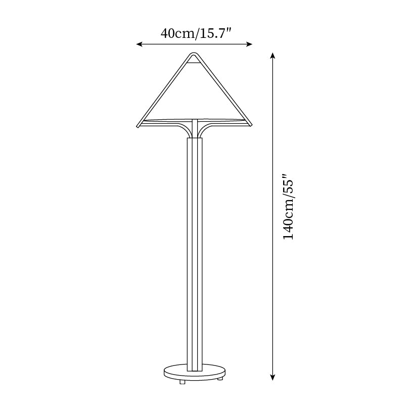 Tent vloerlamp