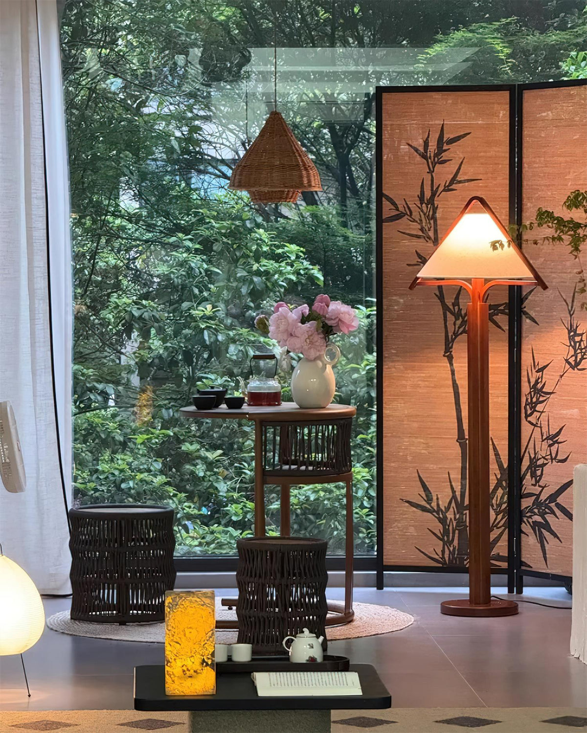 Tent vloerlamp