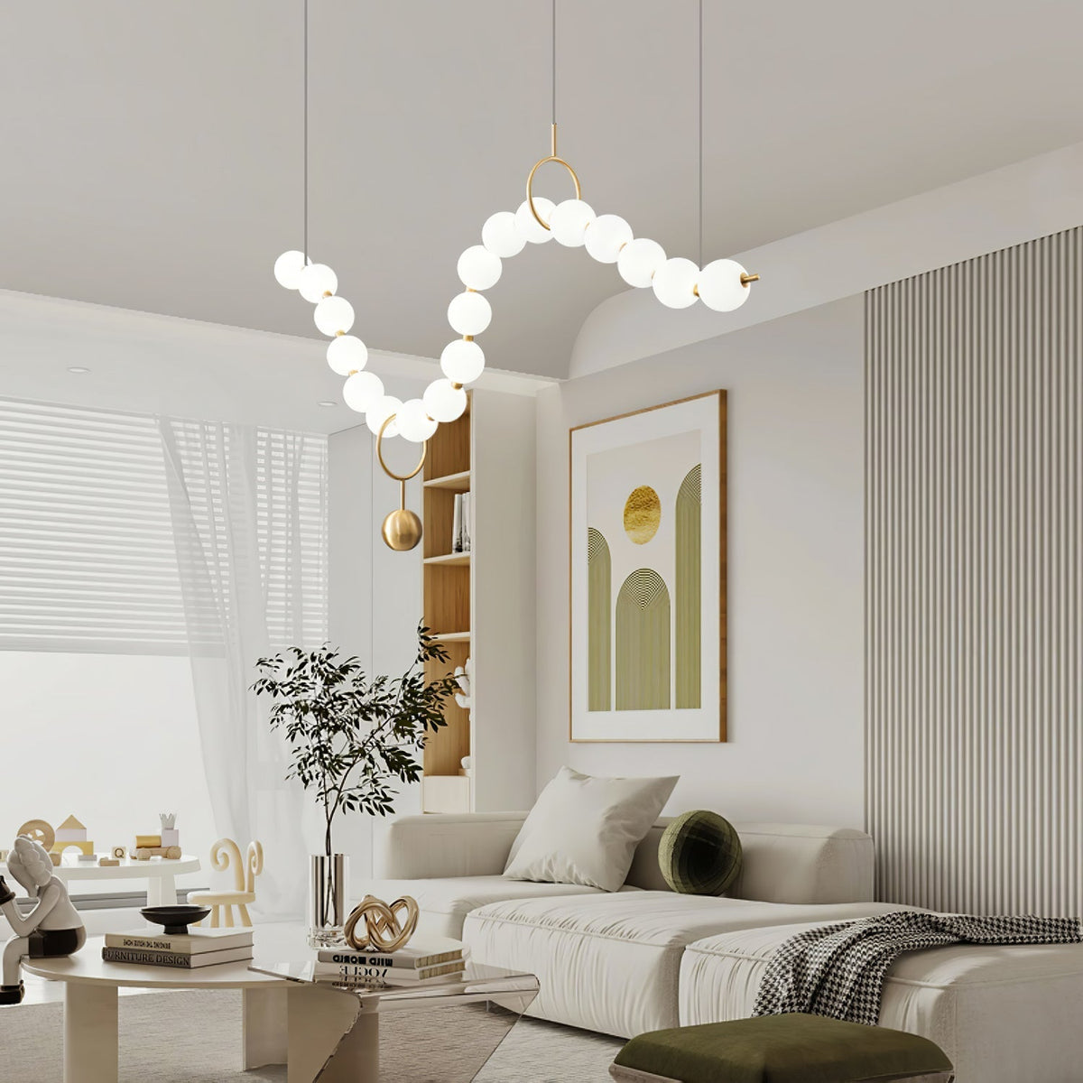 Eirinielle Hanglamp Halsketting Glas