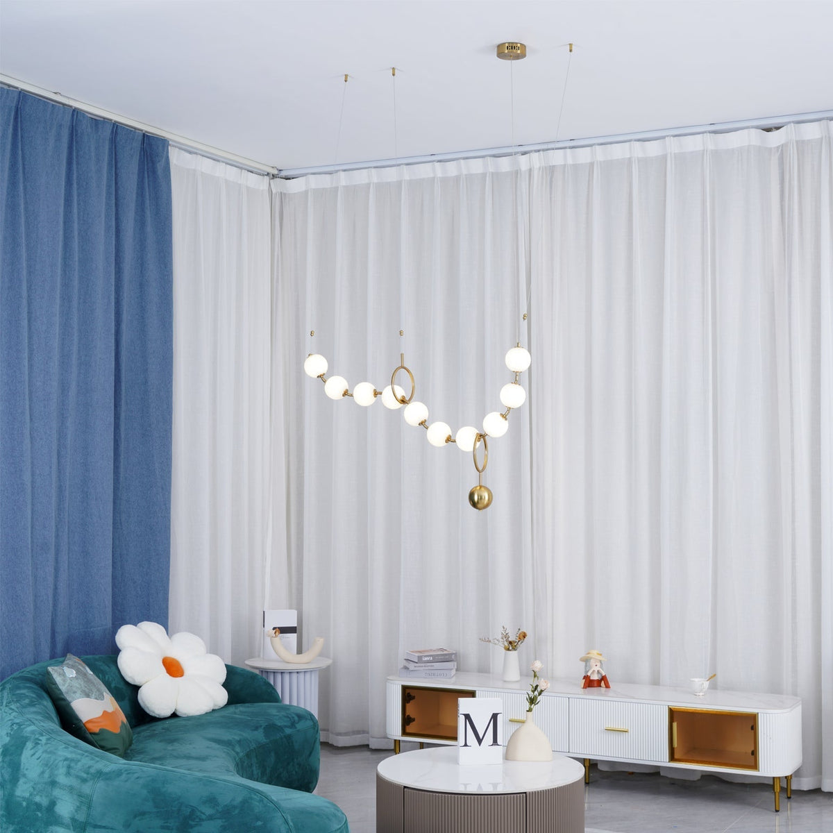 Eirinielle Hanglamp Halsketting Glas