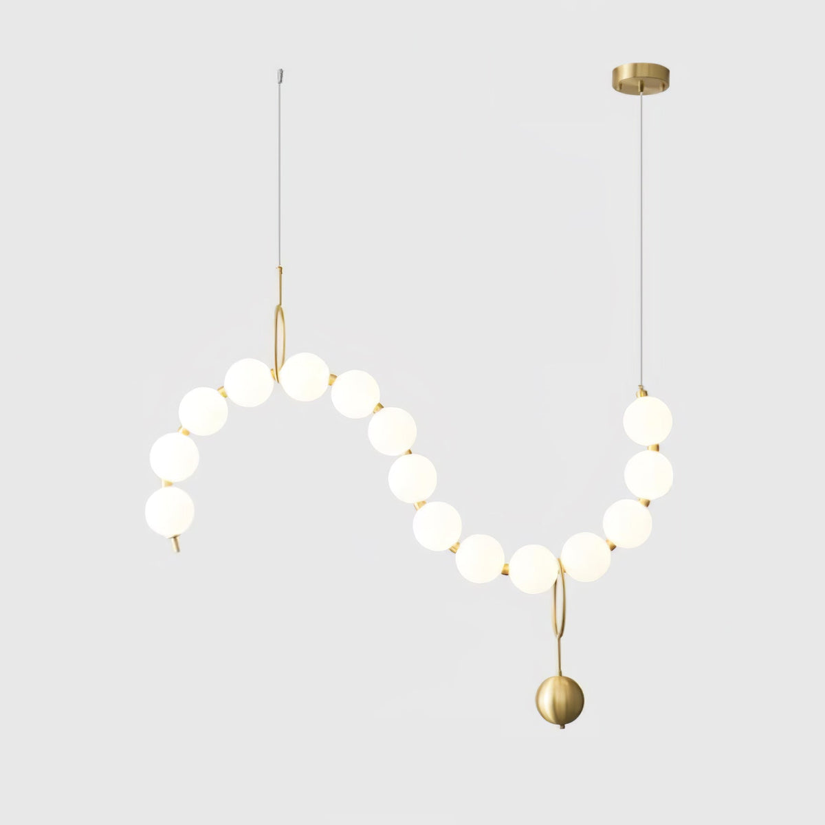 Eirinielle Hanglamp Halsketting Glas