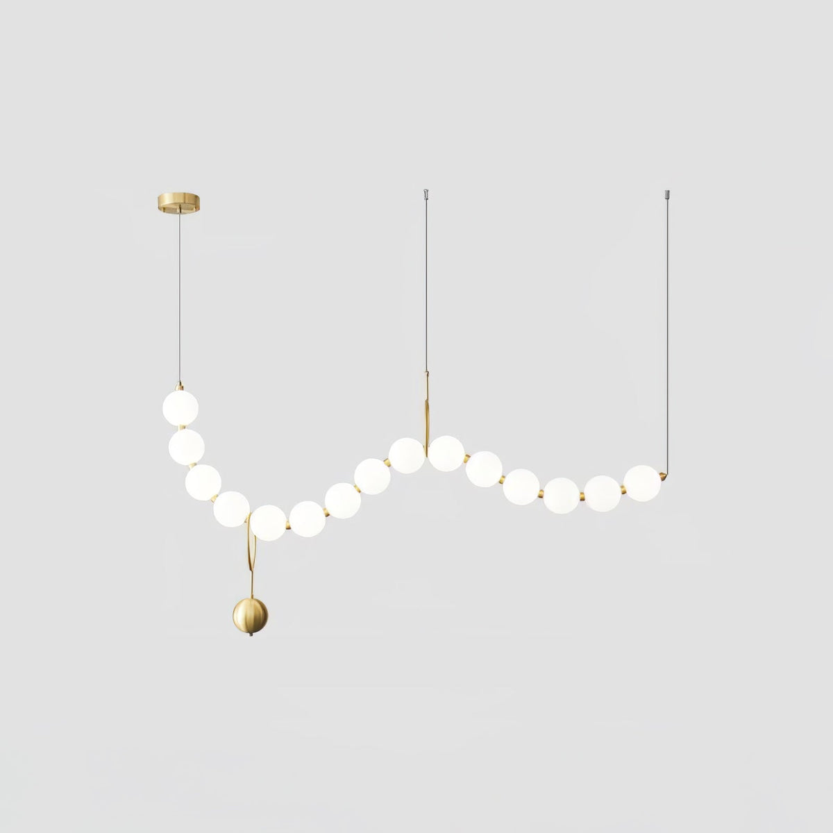 Eirinielle Hanglamp Halsketting Glas