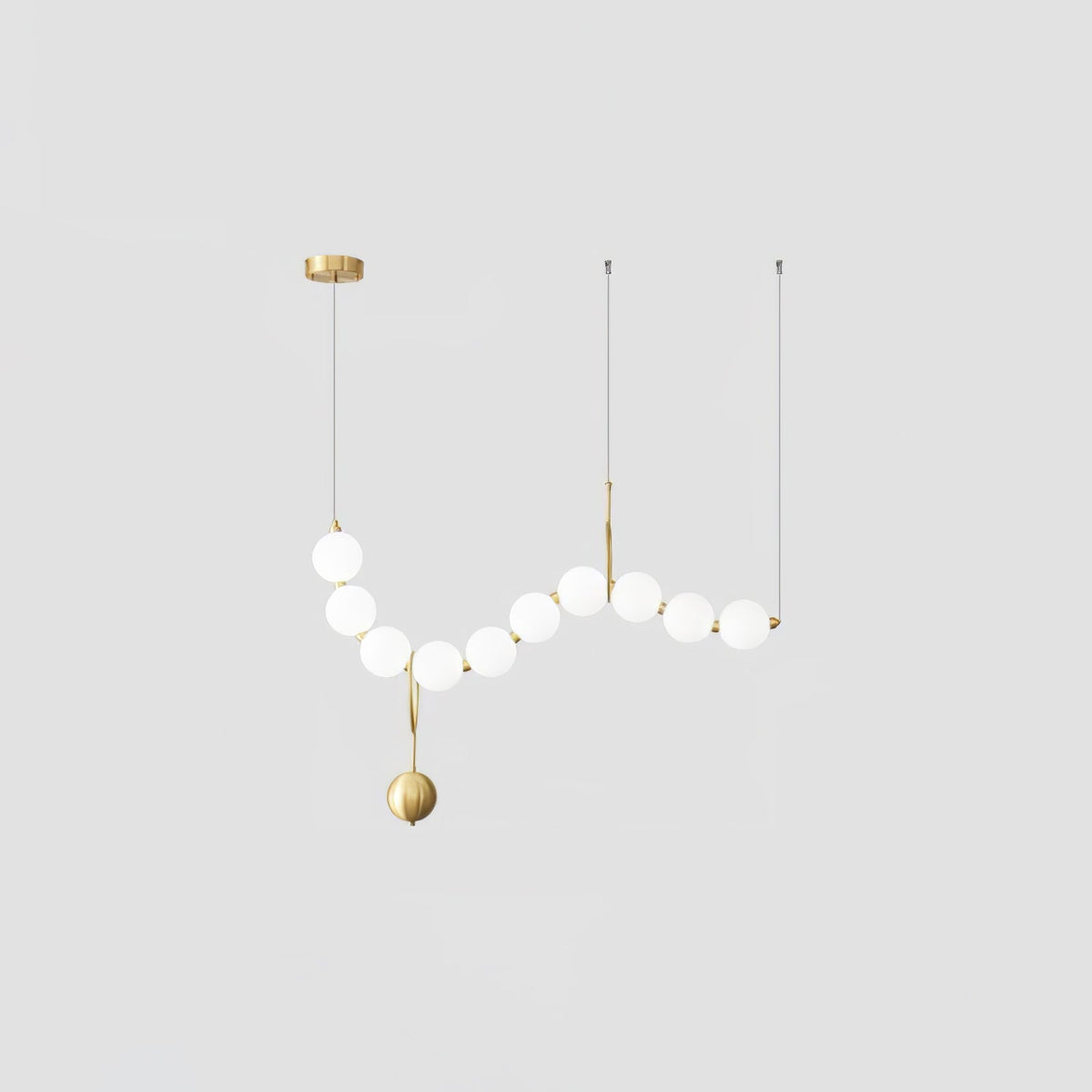Eirinielle Hanglamp Halsketting Glas