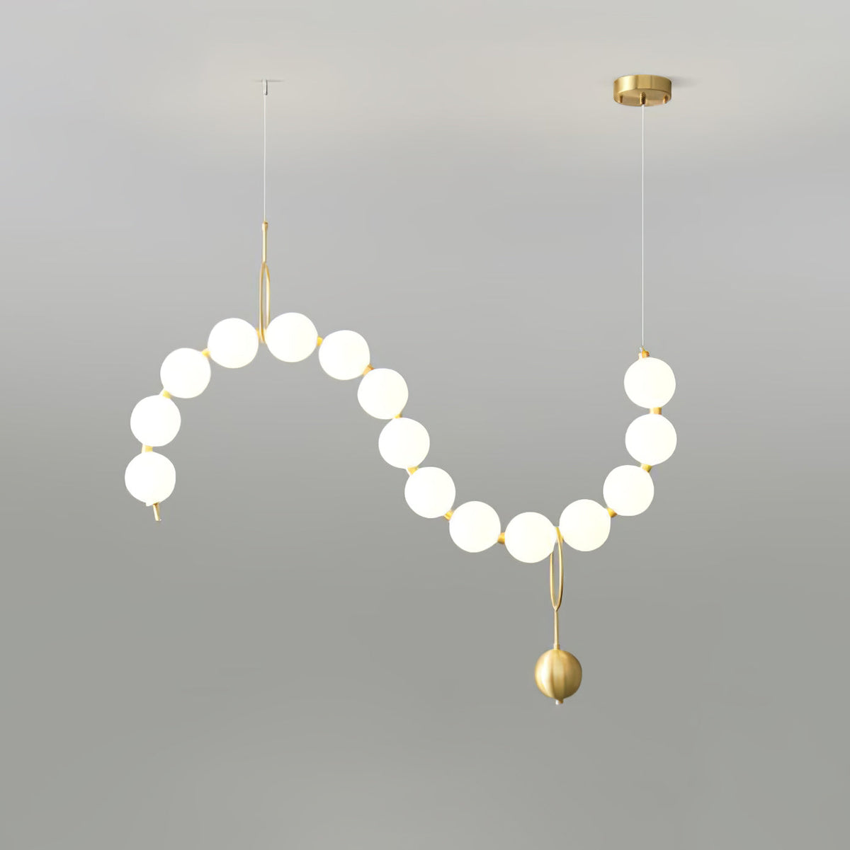 Eirinielle Hanglamp Halsketting Glas