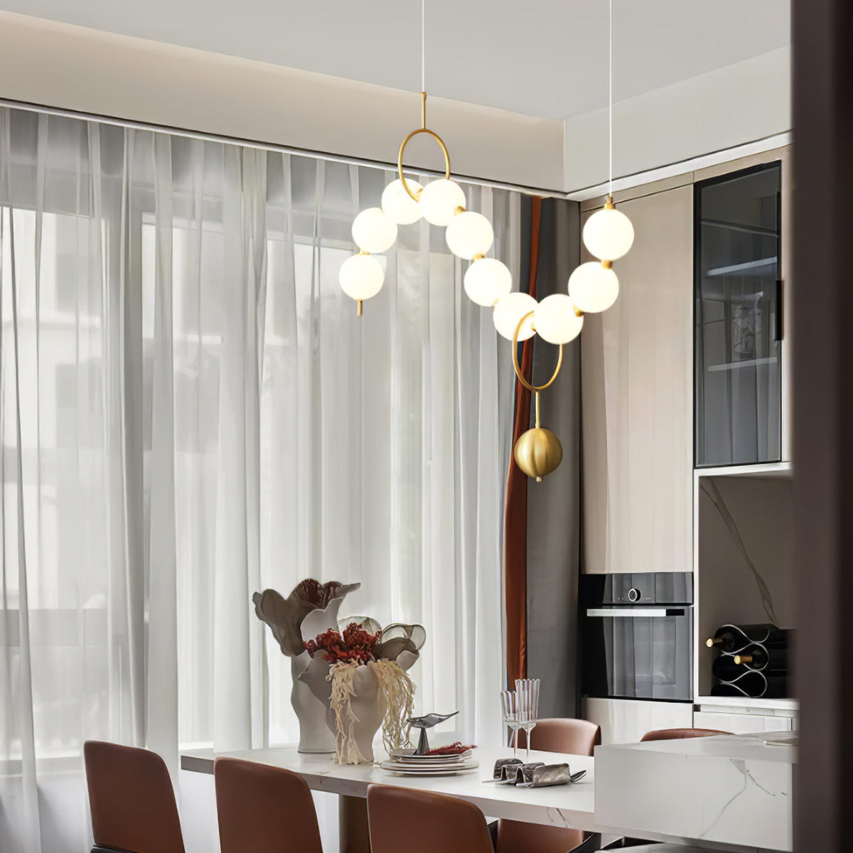 Eirinielle Hanglamp Halsketting Glas