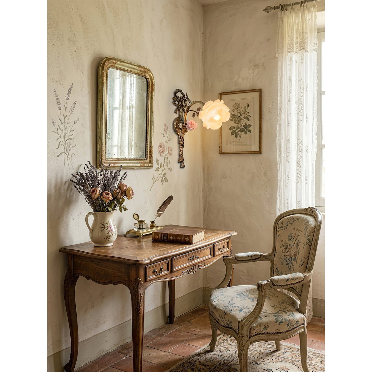 Elarose wandlamp