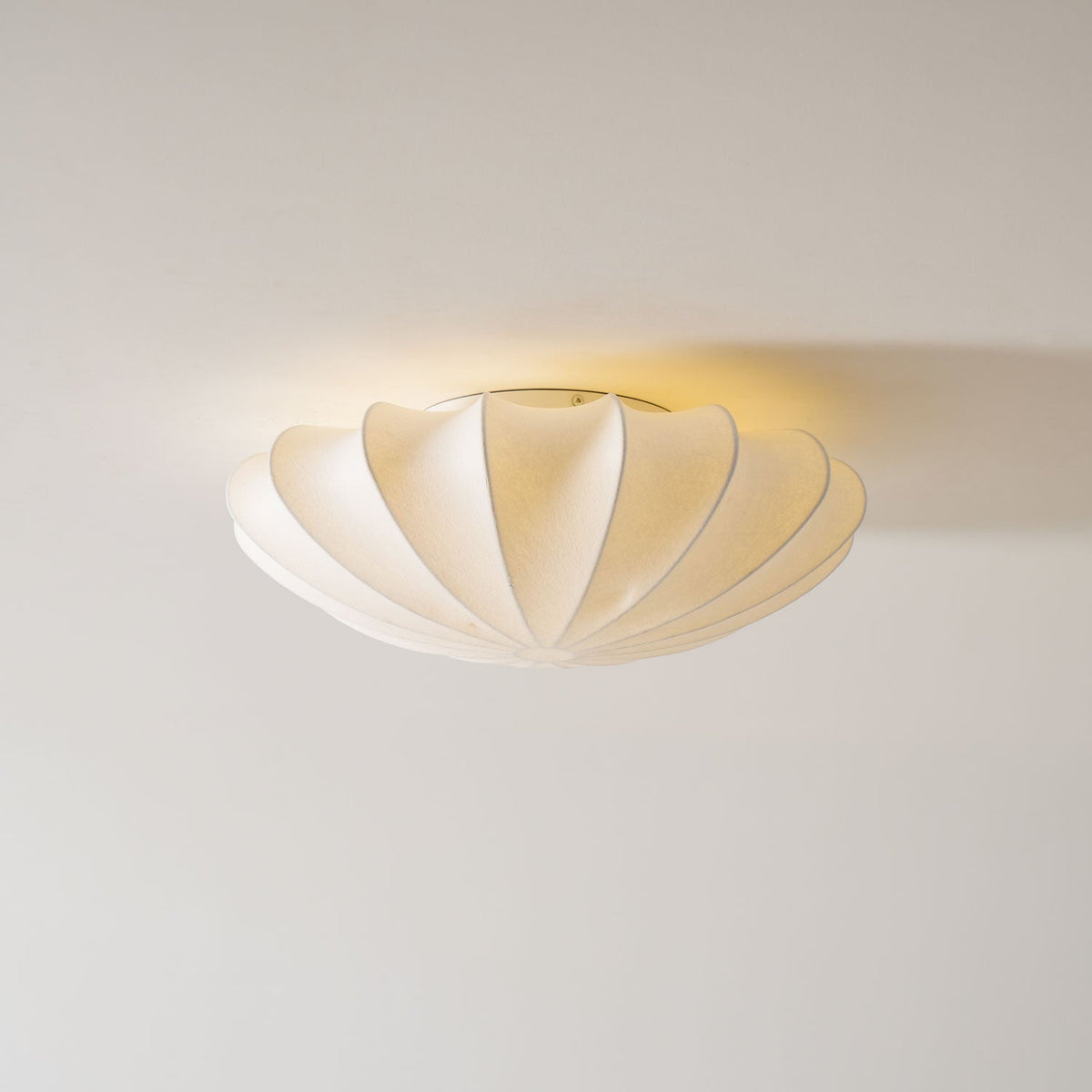Miriveria plafondlamp stofkap sculpturale elegante