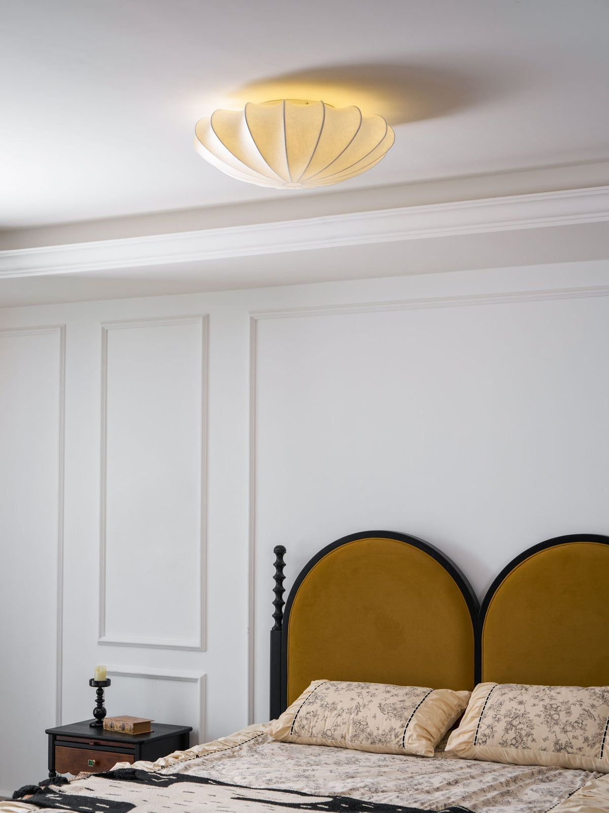 Miriveria plafondlamp stofkap sculpturale elegante