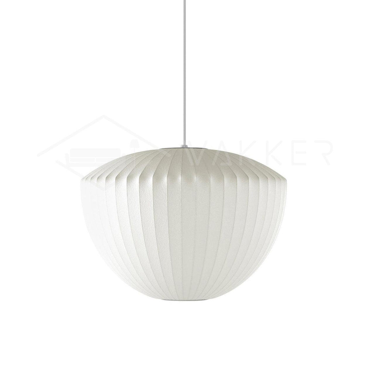 Bis hanglamp van zijde en staal