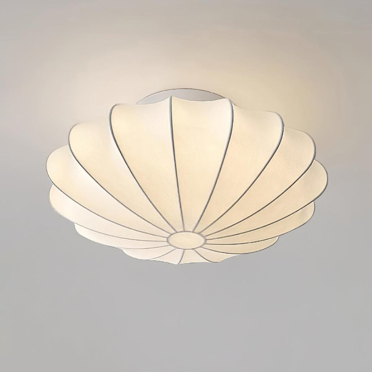 Miriveria plafondlamp stofkap sculpturale elegante
