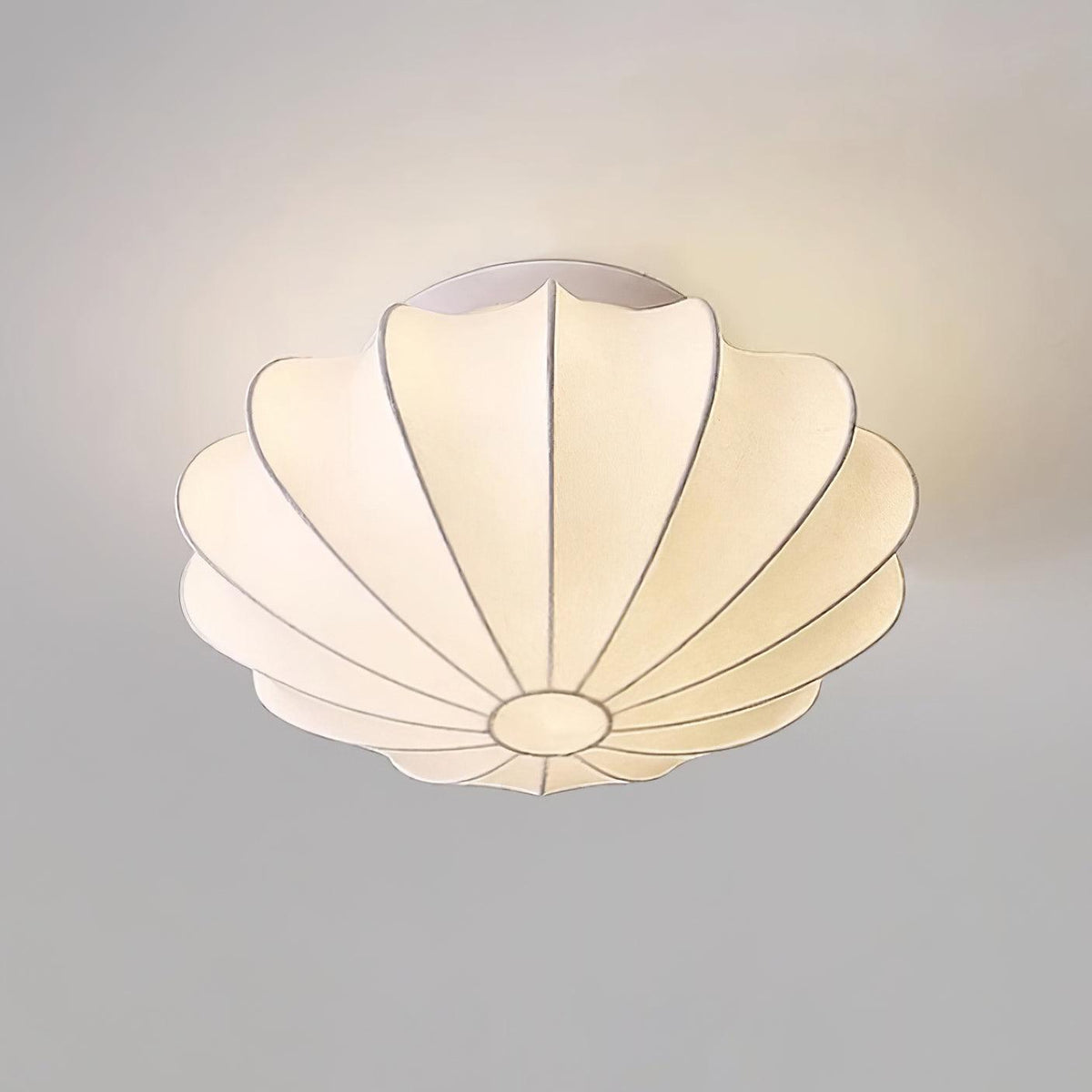 Miriveria plafondlamp stofkap sculpturale elegante