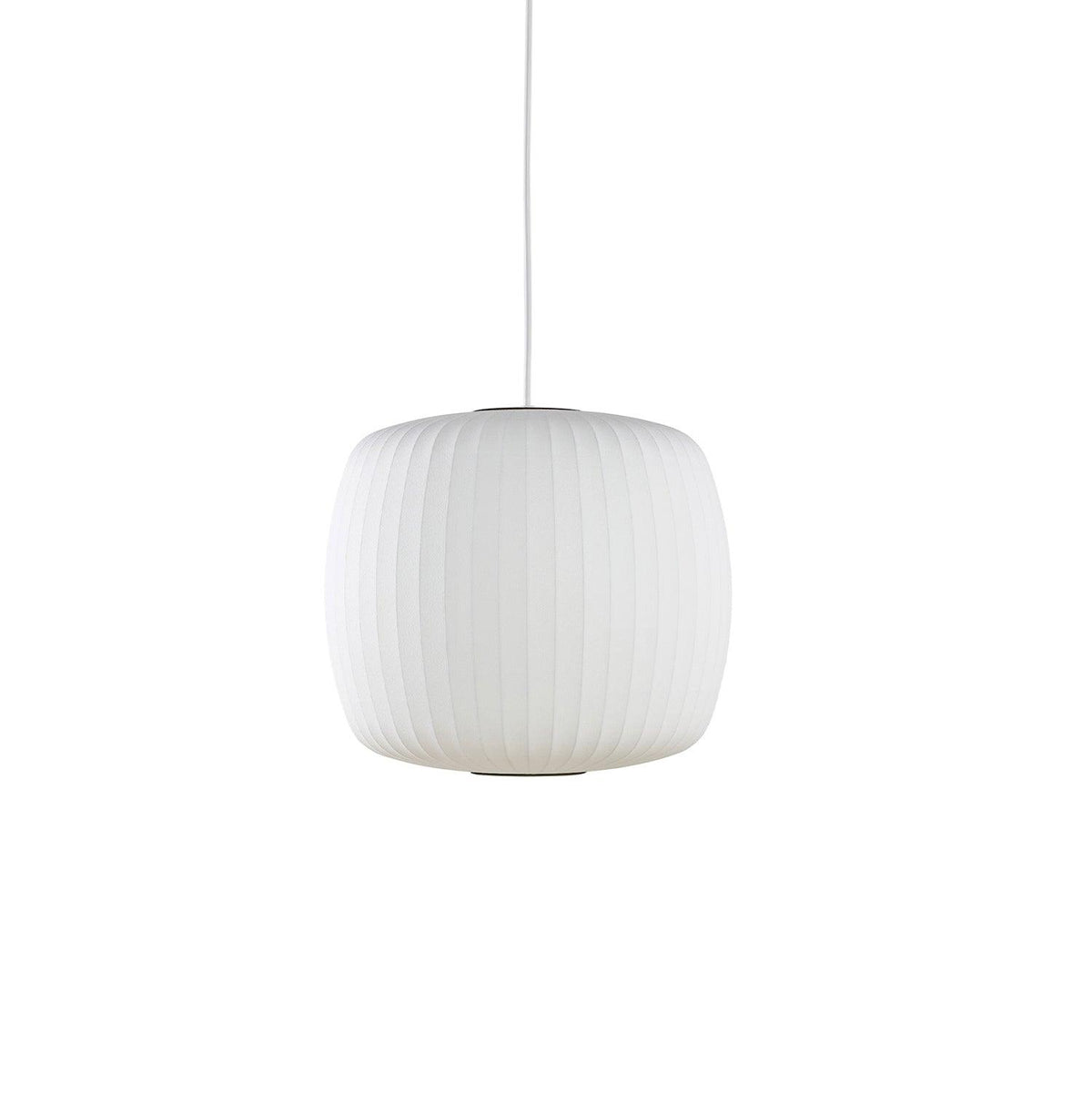 Bis hanglamp van zijde en staal