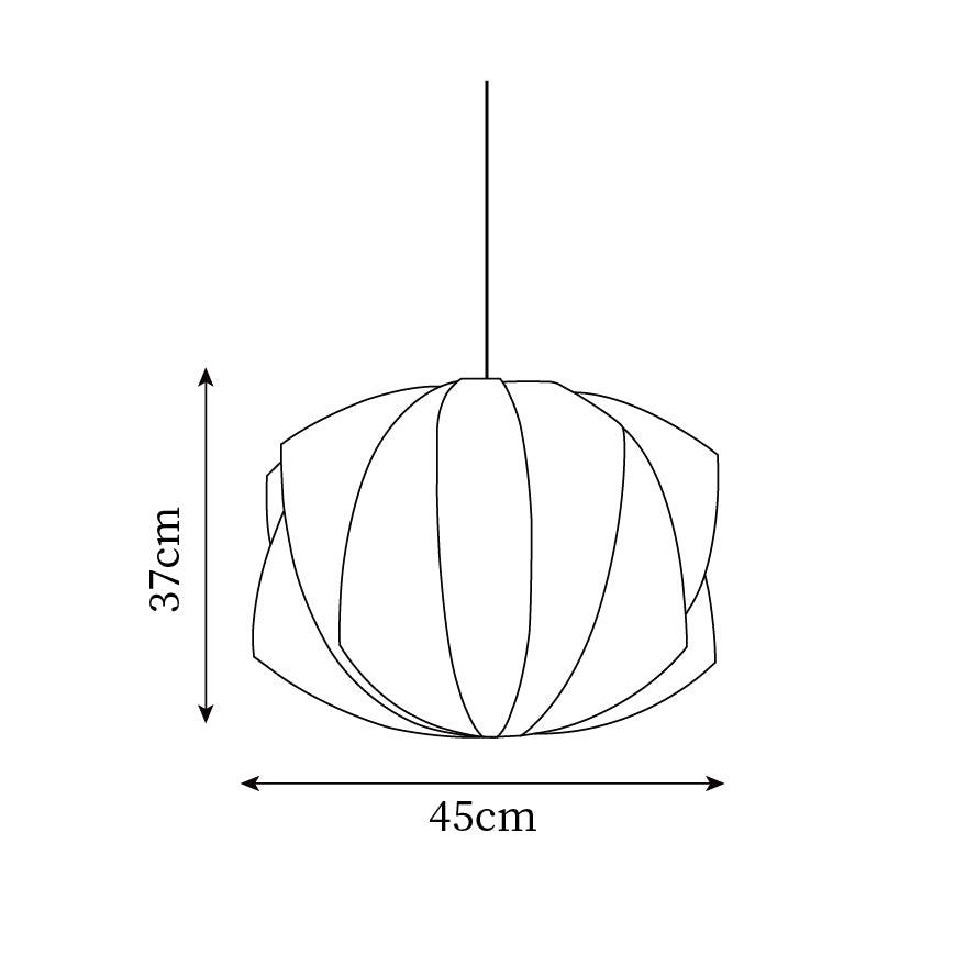 Alvaris Moderne hanglamp in wit