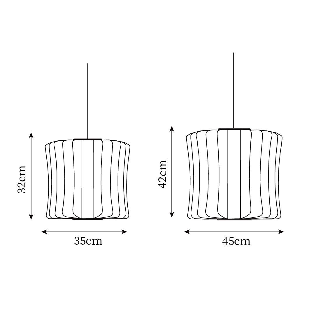 Alvaris Moderne hanglamp in wit