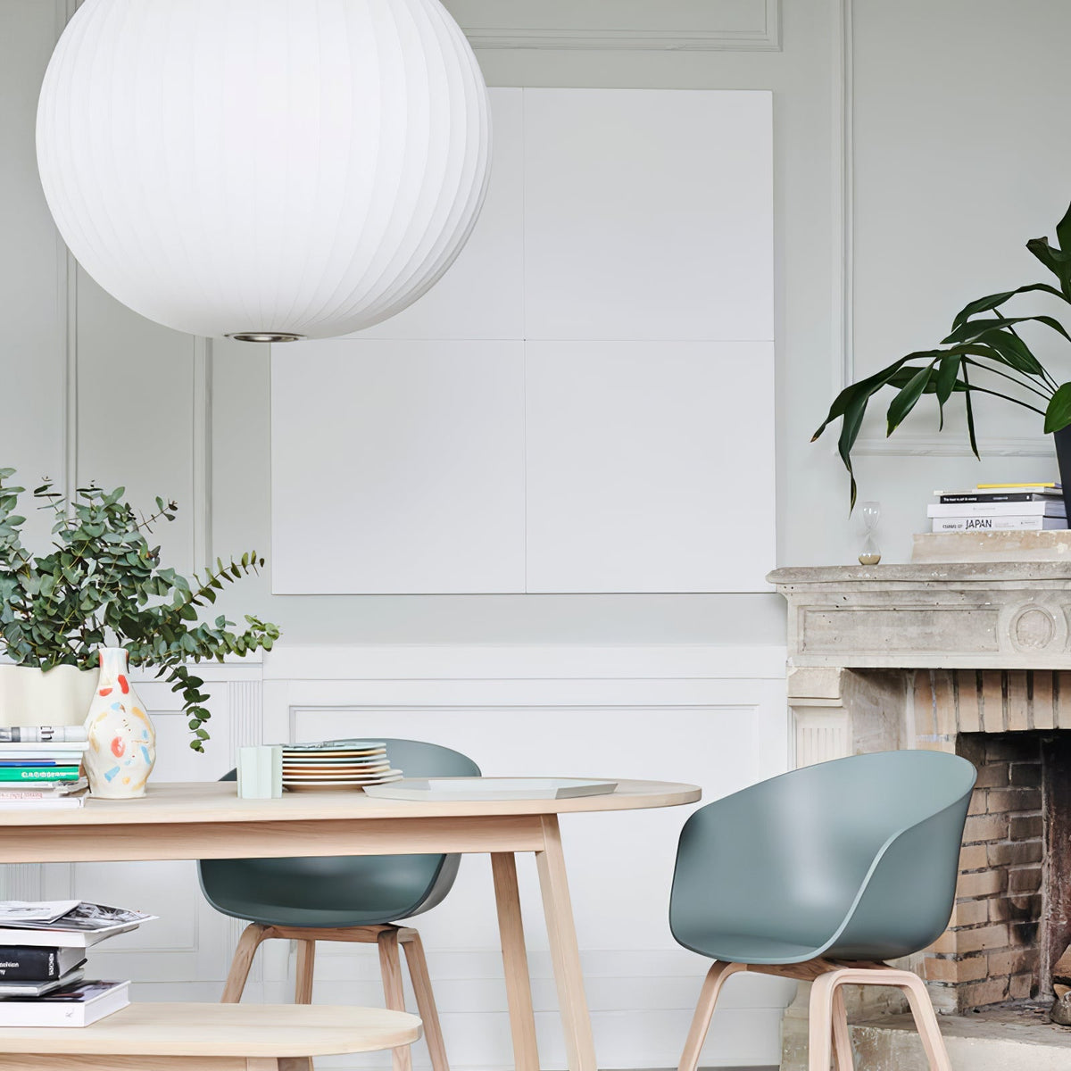 Nebula Bubble Mulberry Silk hanglamp