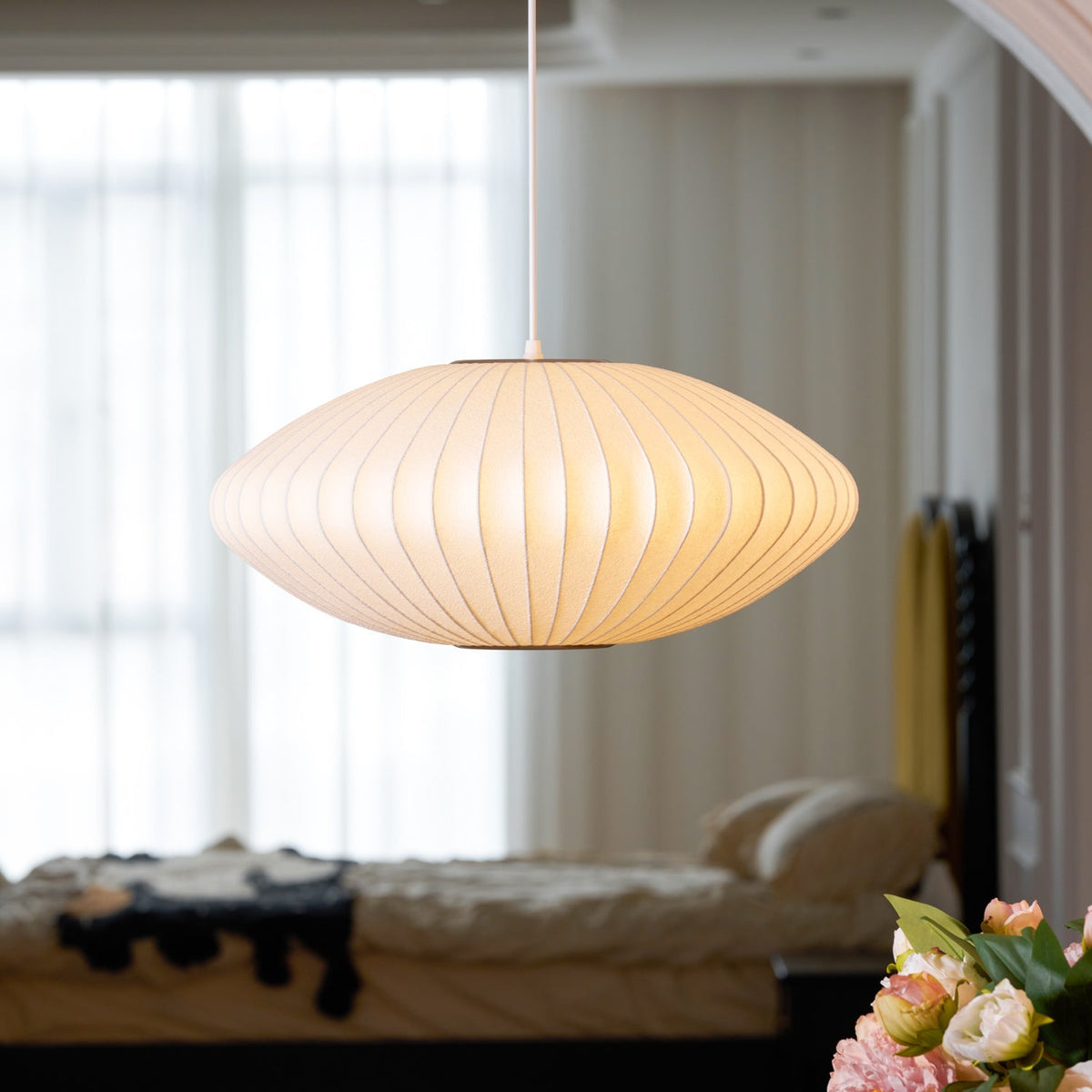Alvaris Moderne hanglamp in wit