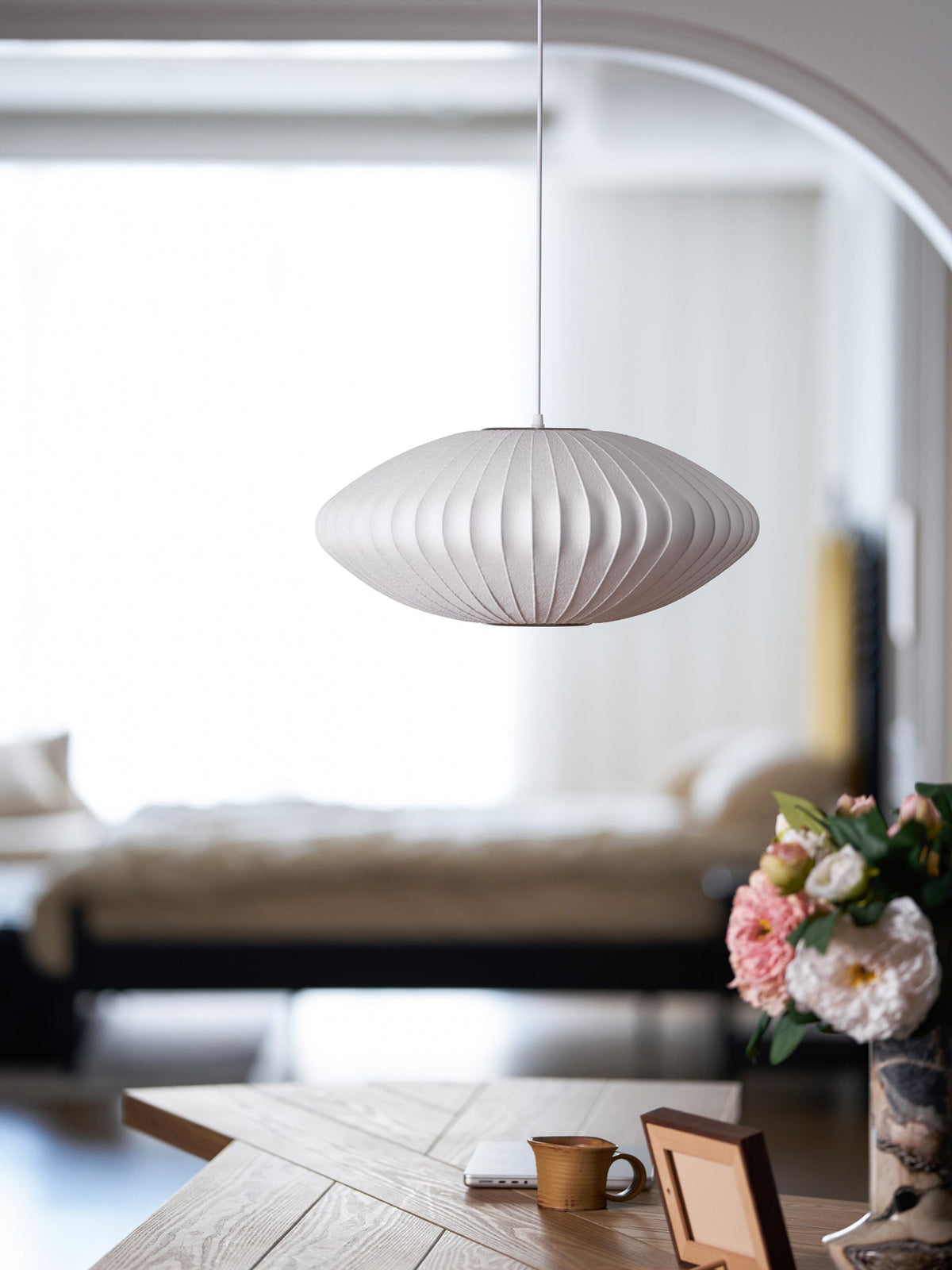 Alvaris Moderne hanglamp in wit