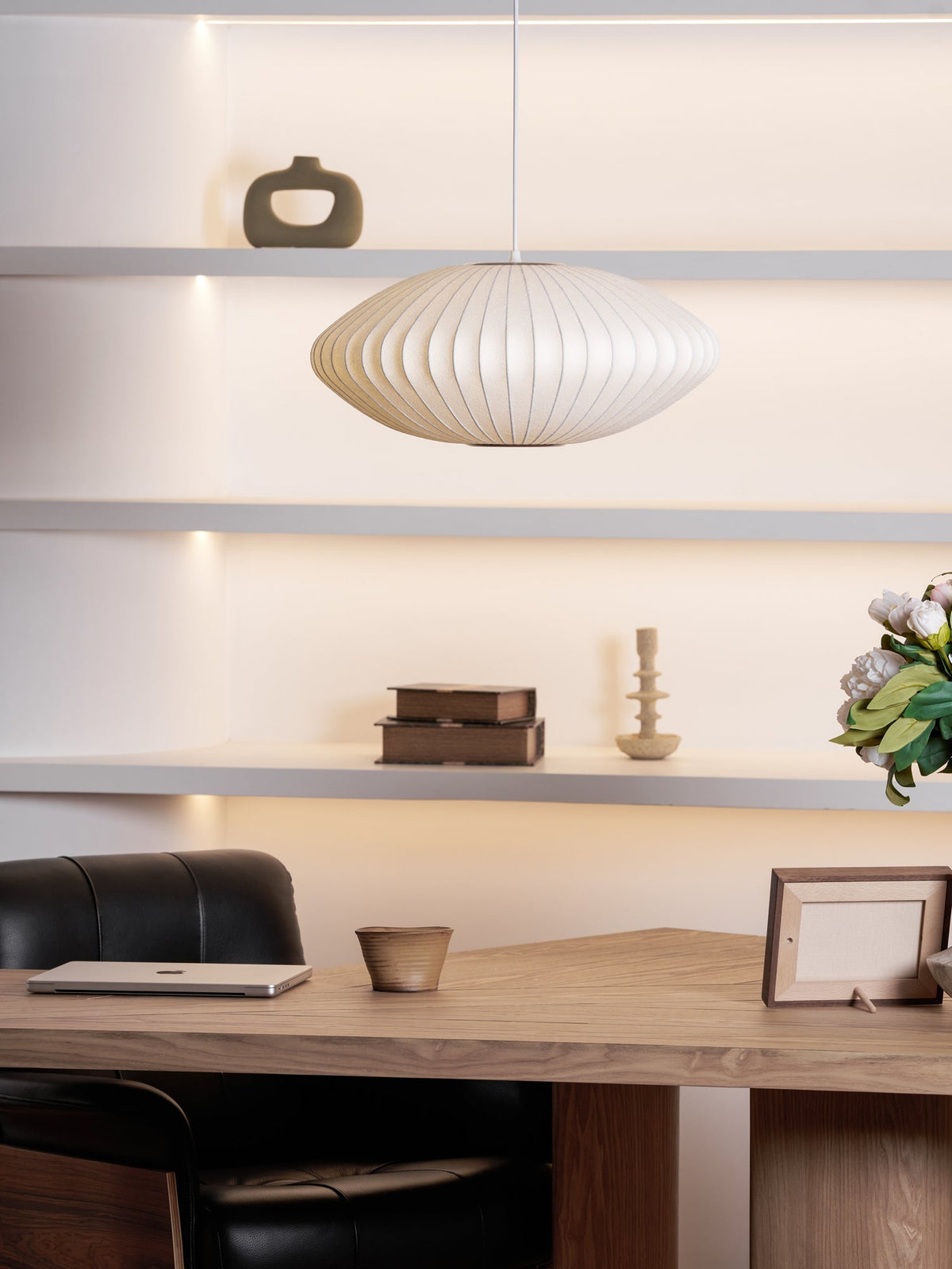 Nebula Bubble Mulberry Silk hanglamp