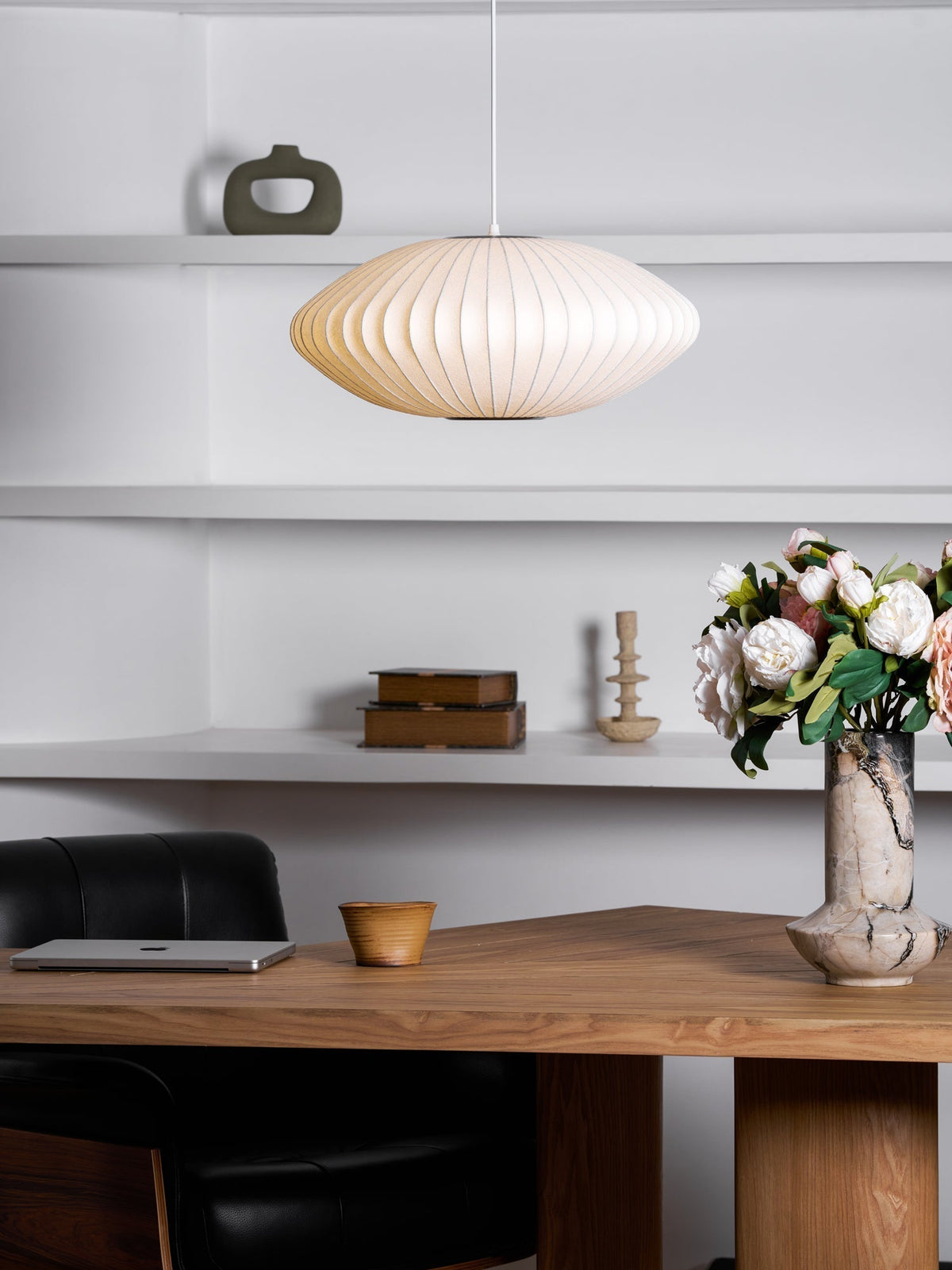 Alvaris Moderne hanglamp in wit