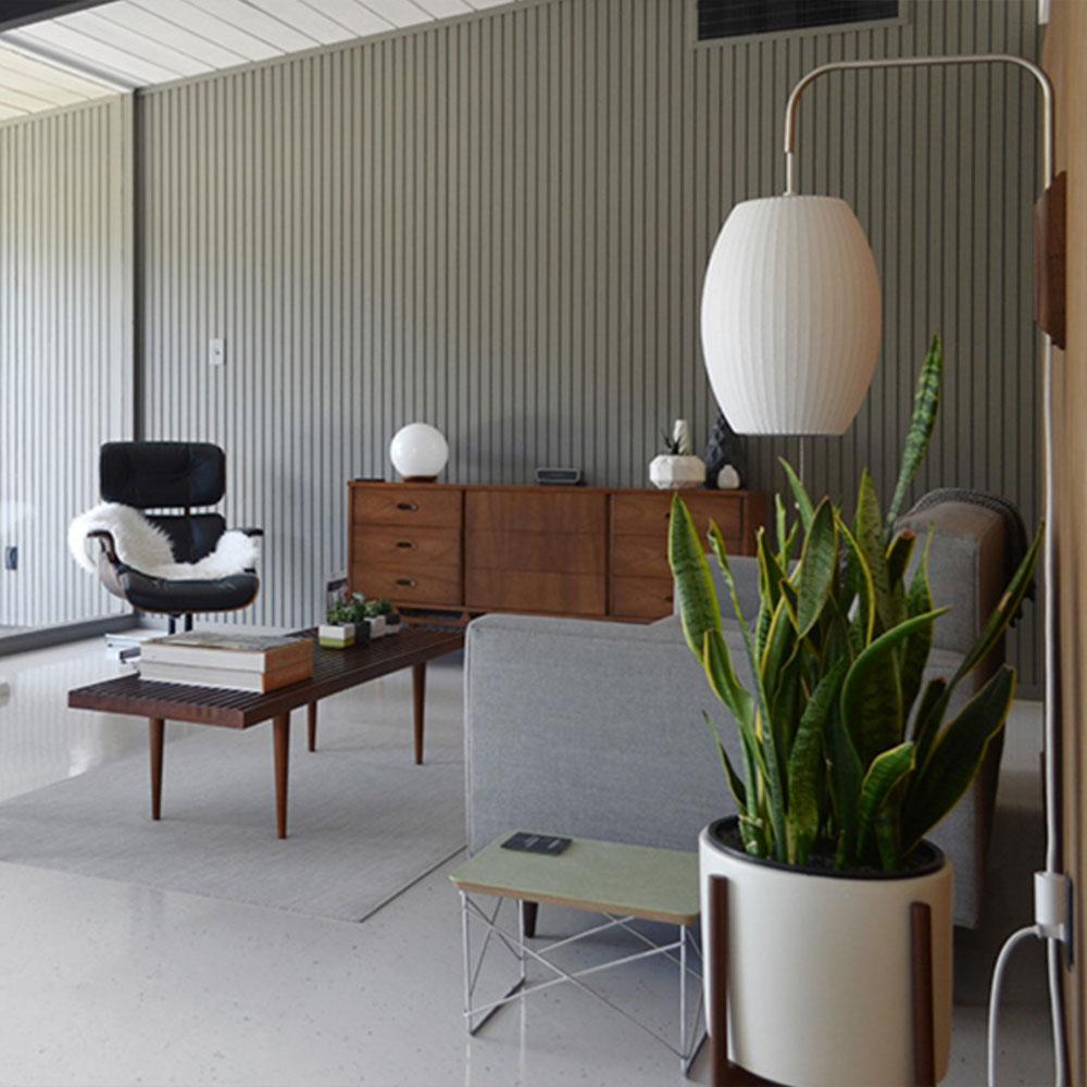 Aldinira wandlamp walnoot bal