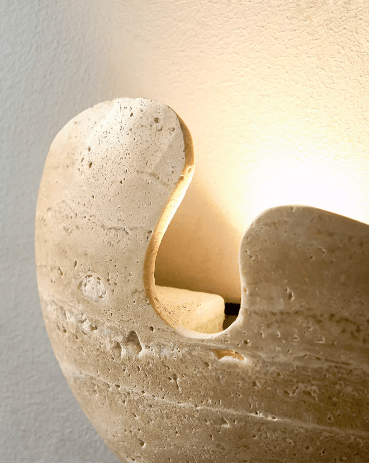 Pearl Stone wandlamp