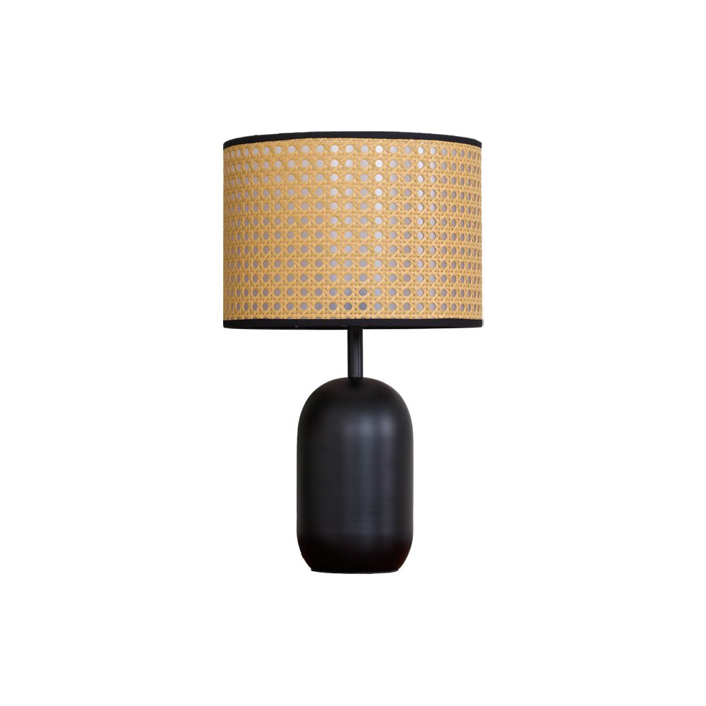 Ravarielle moderne tafellamp van bamboe