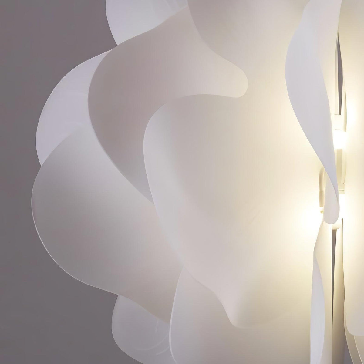 Orelisiella hanglamp plastic bloemmotief