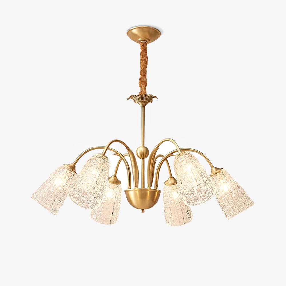 Celiella Vintage glas Kroonluchter