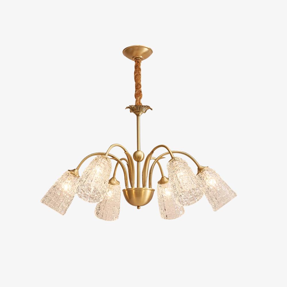 Celiella Vintage glas Kroonluchter