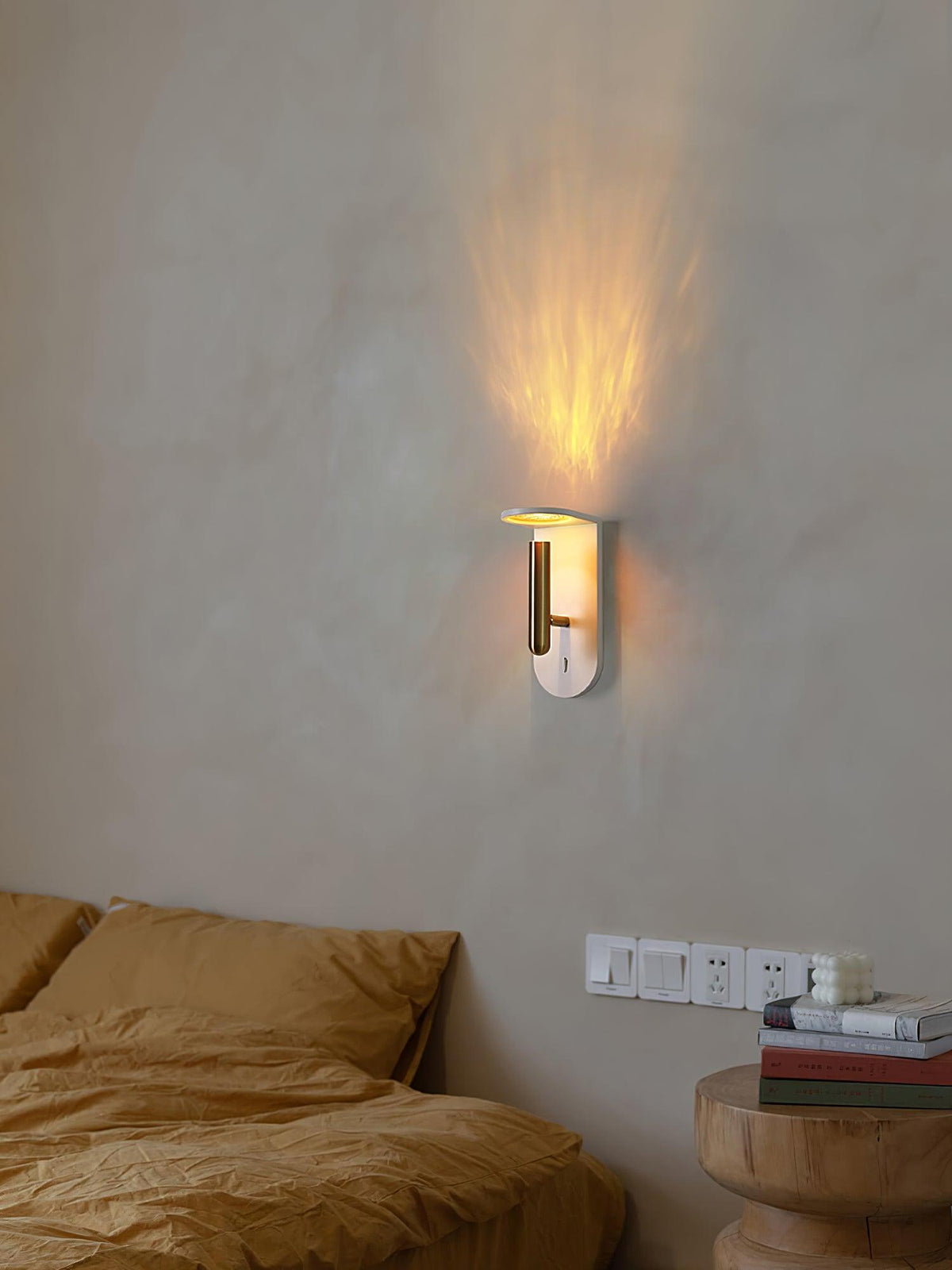 Caloaria wandlamp LED met aan/uit-knop