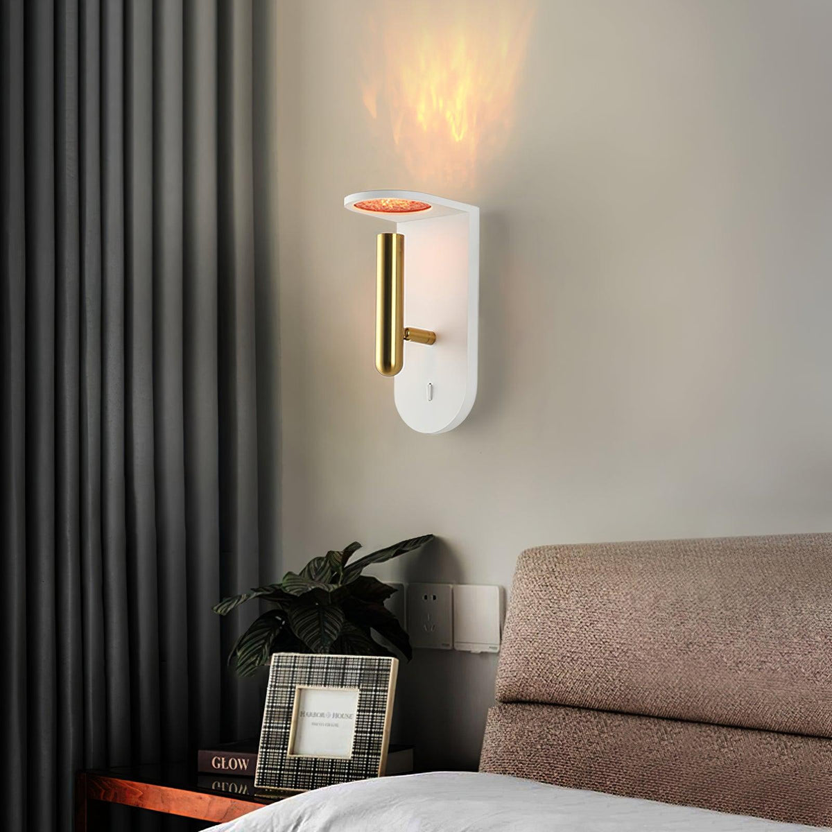 Caloaria wandlamp LED met aan/uit-knop