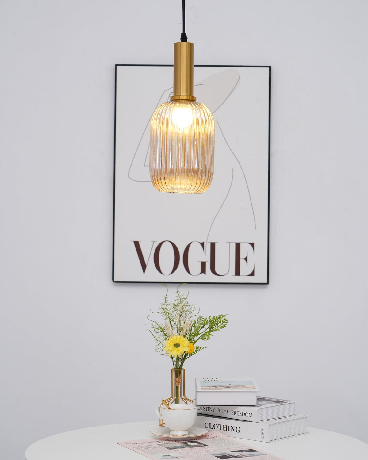 Miralelia Ribbed hanglamp