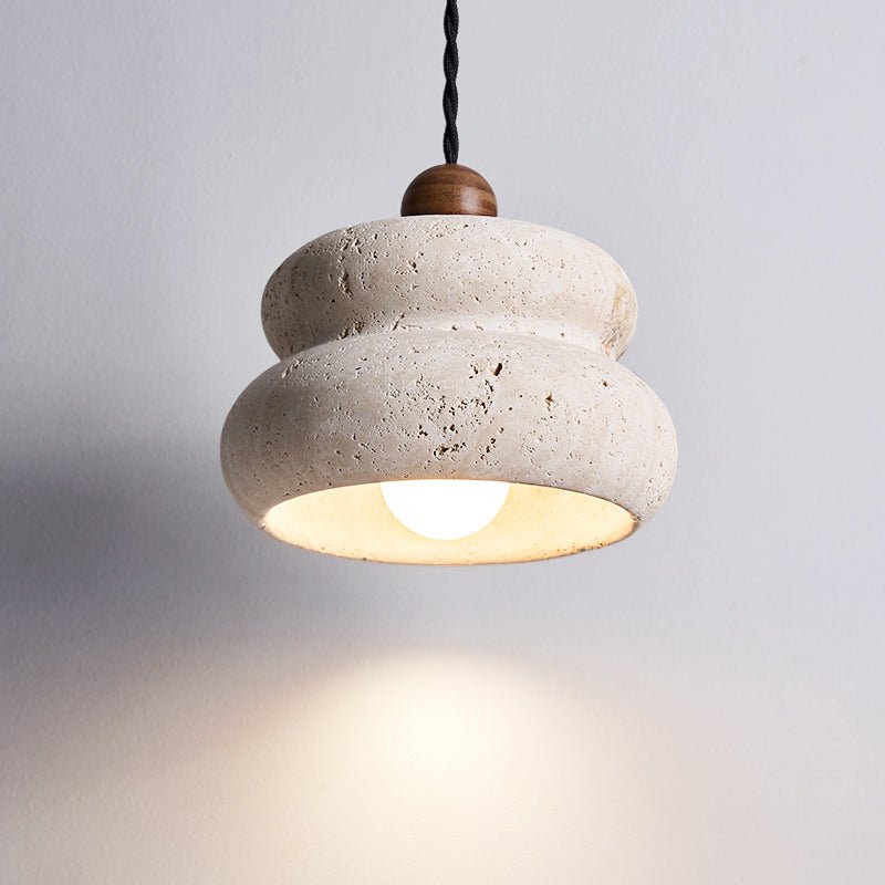 Nivora hanglamp van steen