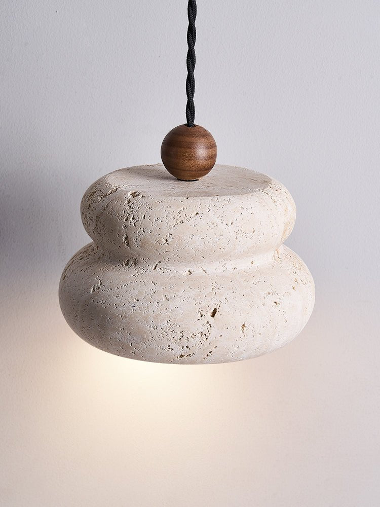 Nivora hanglamp van steen