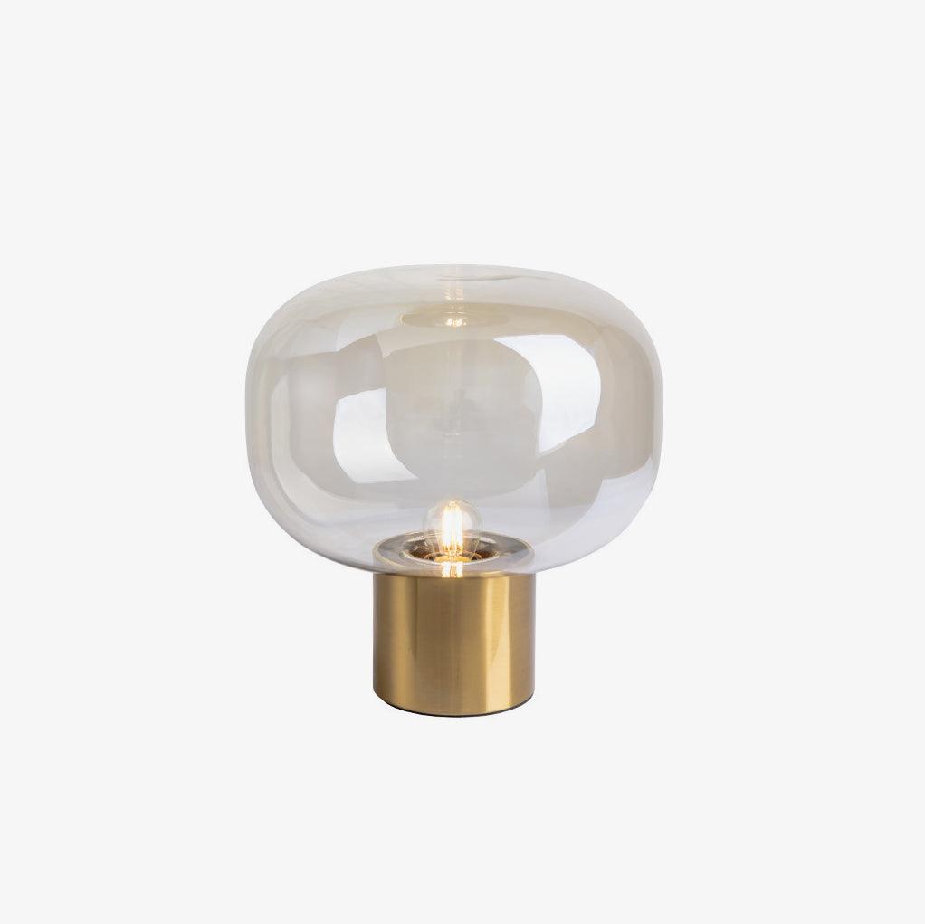 Teloz Industriële tafellamp van glas