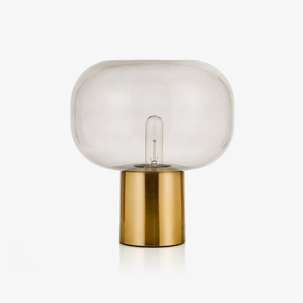 Teloz Industriële tafellamp van glas