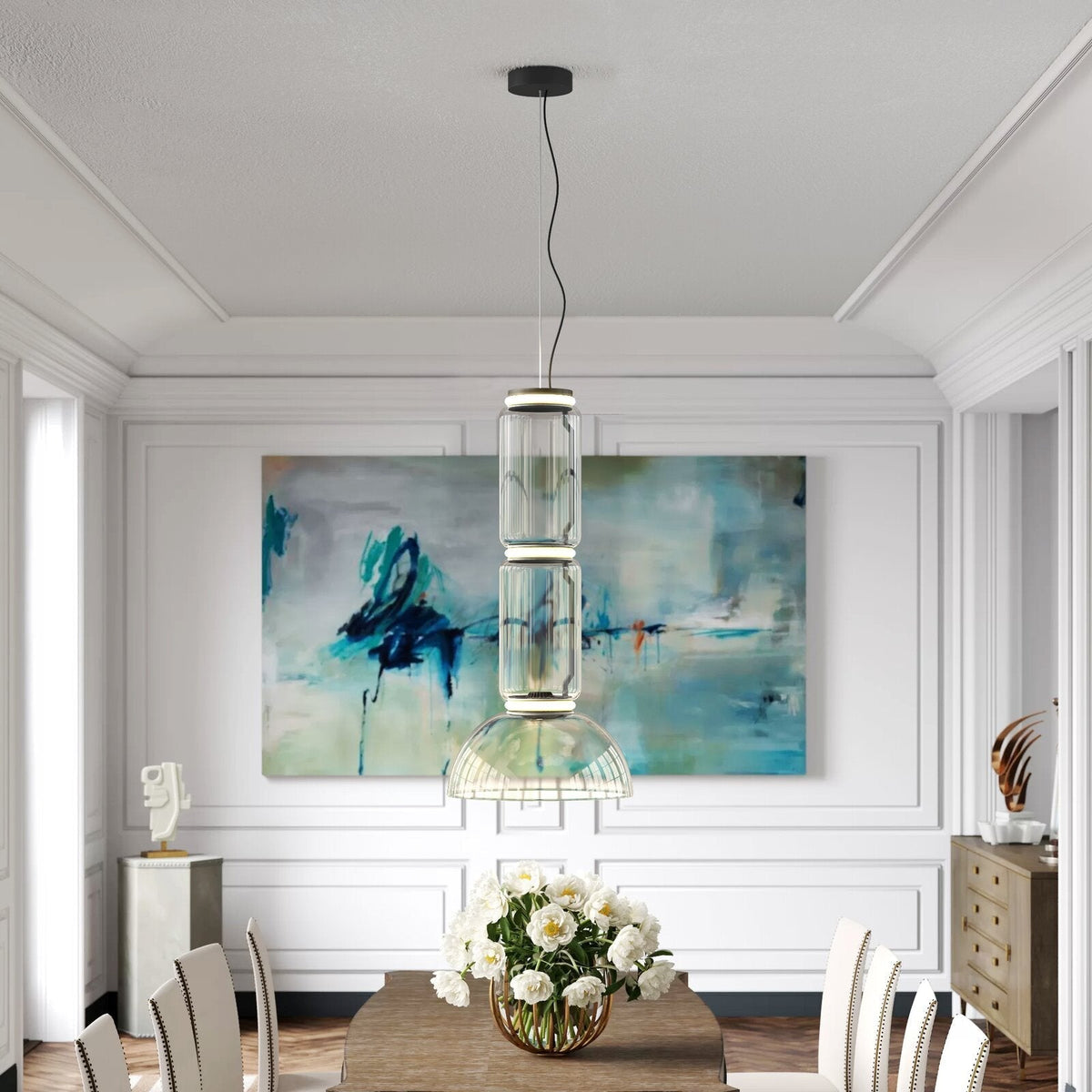 Vayden industriële artistieke hanglamp