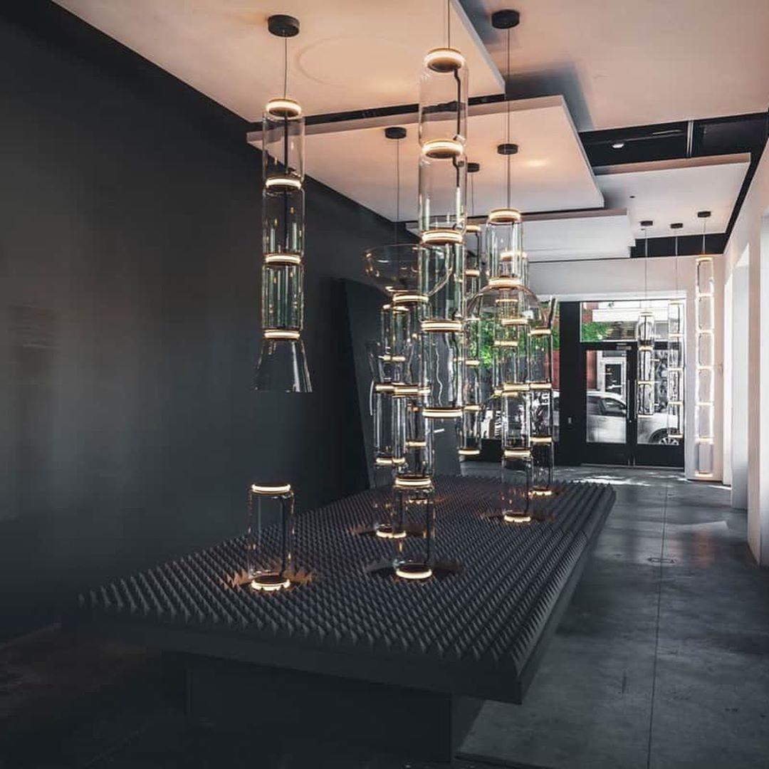 Cyrilys vloerlamp bamboe glas